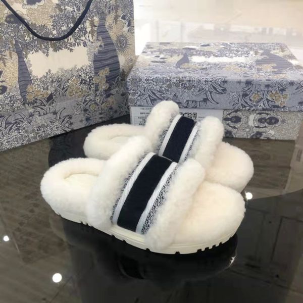 autum winter wool slippers exquisite letter embroidery pattern soft comfortable slides sandals fluffy furry daily home flat lei, Black
autum winter wool slippers exquisite letter embroidery pattern soft comfortable slides sandals fluffy furry daily home flat lei, Black