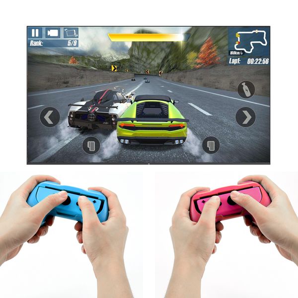 2 pack game controllers & joysticks grips compatible with switch wear-resistant handle kit provide superior grip and enhanced comfort
2 pack game controllers & joysticks grips compatible with switch wear-resistant handle kit provide superior grip and enhanced comfort