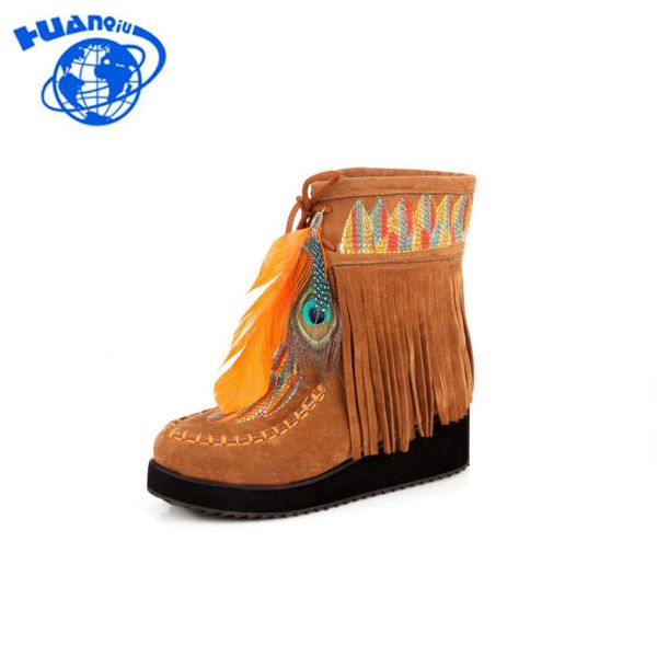 huanqiu 2020 стиль ретро fringe boots flock коренастый перо женщины лодыжки короткие сапоги tassels обувь fm25, Black
huanqiu 2020 стиль ретро fringe boots flock коренастый перо женщины лодыжки короткие сапоги tassels обувь fm25, Black