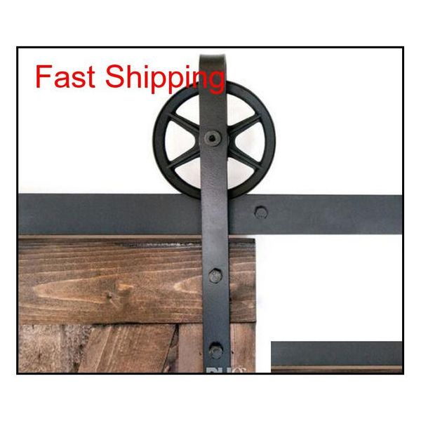 5- 12ft vintage industrial spoked european black steel sliding barn door closet hardware set door hardware tra qylxgq new_dhbest
5- 12ft vintage industrial spoked european black steel sliding barn door closet hardware set door hardware tra qylxgq new_dhbest