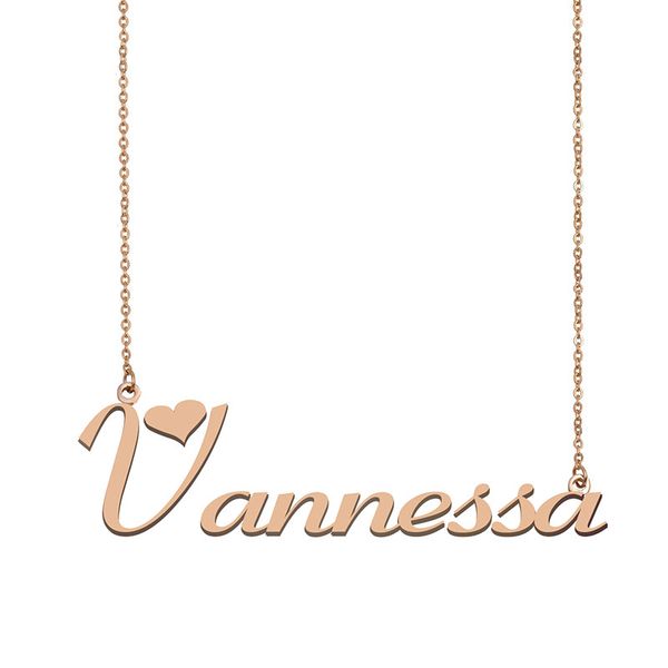vannessa name necklace custom nameplate pendant for women girls birthday gift kids friends jewelry 18k gold plated stainless steel, Silver
vannessa name necklace custom nameplate pendant for women girls birthday gift kids friends jewelry 18k gold plated stainless steel, Silver