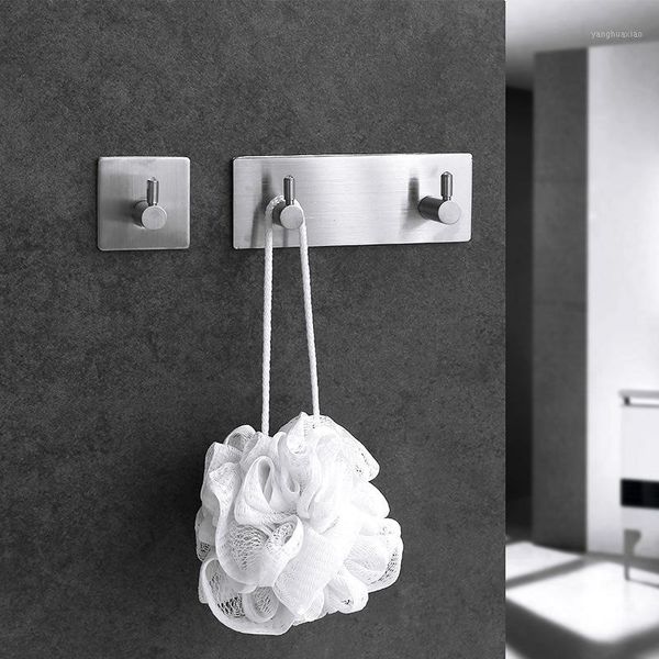 hooks & rails adhesive wall door back stainless steel clothes hanger rustproof bathroom kitchen towel hook sundries key hangers holder1
hooks & rails adhesive wall door back stainless steel clothes hanger rustproof bathroom kitchen towel hook sundries key hangers holder1