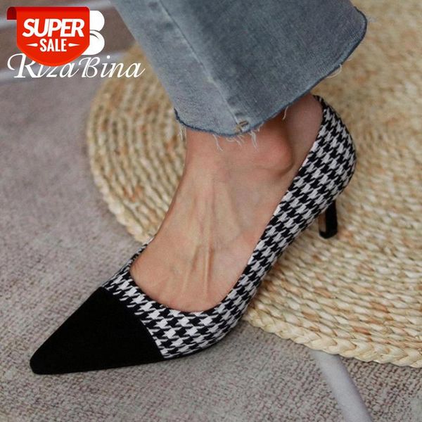 rizabina new women pumps real leather mixed color high heel shoes women fashion classic shoes footwear size 33-40 #lz6l
rizabina new women pumps real leather mixed color high heel shoes women fashion classic shoes footwear size 33-40 #lz6l