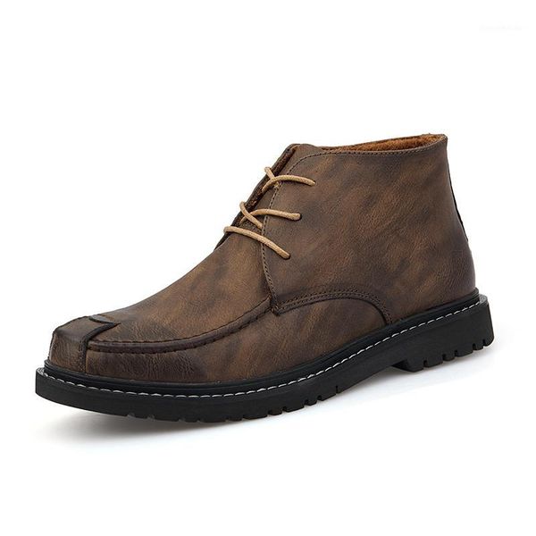 boots men winter leather keep warm ankle boots2021 man shoes boot men's snow shoe design fashion shoes1, Black
boots men winter leather keep warm ankle boots2021 man shoes boot men's snow shoe design fashion shoes1, Black