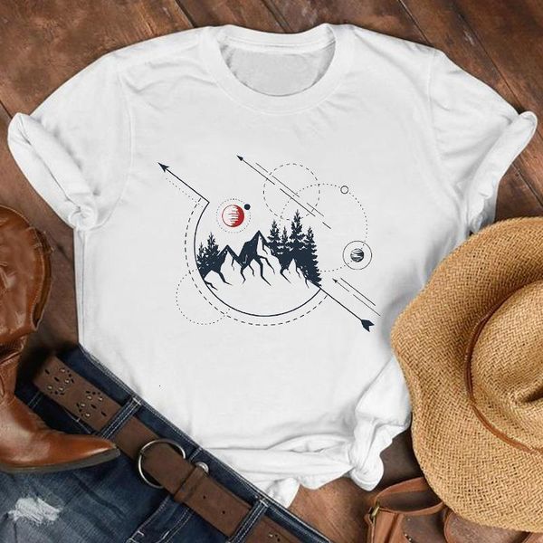 women lady mountain hiking camper geometric 90s fashion shirt clothes womens female print t tshirt tee graphic t-shirt, White
women lady mountain hiking camper geometric 90s fashion shirt clothes womens female print t tshirt tee graphic t-shirt, White