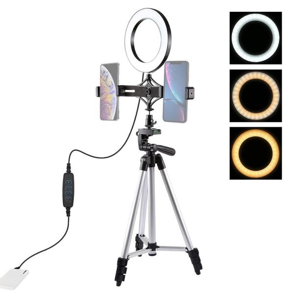 camera p studio phone video support stand tripod mount +6.2 inch led ring light kits+ live broadcast dual phone bracket
camera p studio phone video support stand tripod mount +6.2 inch led ring light kits+ live broadcast dual phone bracket