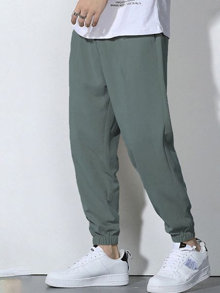 men solid slant pocket pants f6wd#, Black
men solid slant pocket pants f6wd#, Black