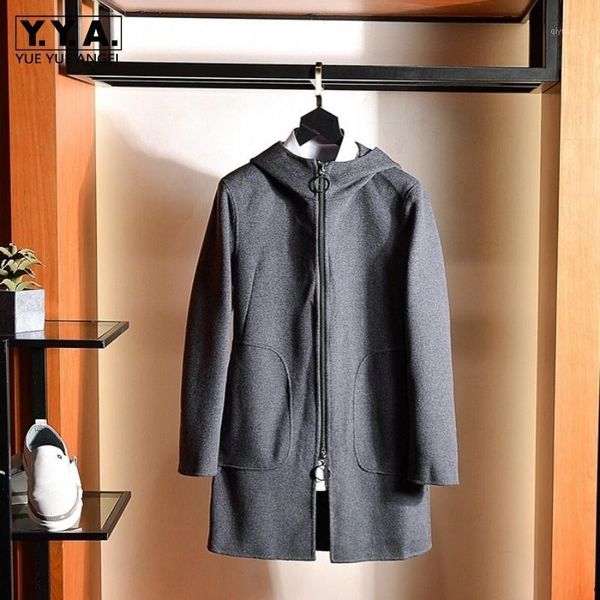 brand men medium-long fashion woolen coat autumn winter street zipper hooded overcoat grey preppy casual full sleeve jacket1, Black
brand men medium-long fashion woolen coat autumn winter street zipper hooded overcoat grey preppy casual full sleeve jacket1, Black