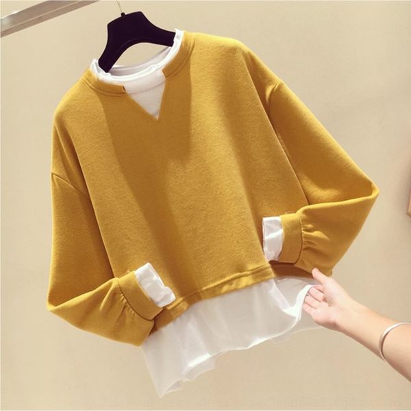jxlkr women's fake two-piece pullover pulloverbf 2020 new early loose trendy autumn korean style pulloversweater ins pullover lazy styl, Black
jxlkr women's fake two-piece pullover pulloverbf 2020 new early loose trendy autumn korean style pulloversweater ins pullover lazy styl, Black