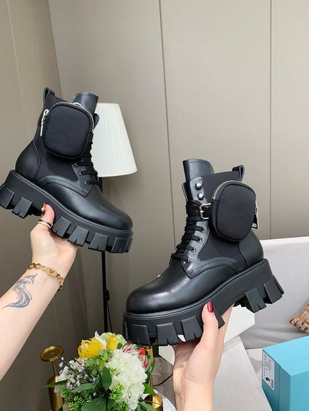 brushed rois leather and nylon boots martin fur shoes warn ankle combat boots for women strap with removable nylon pouch rubber tread sole, Black
brushed rois leather and nylon boots martin fur shoes warn ankle combat boots for women strap with removable nylon pouch rubber tread sole, Black