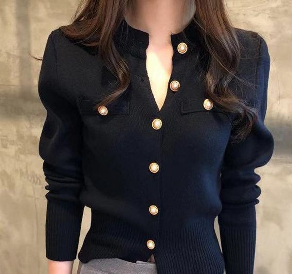 korean button single-breasted sweaters cardigan coat autumn fashion slim long sleeve women sweater knitted womens clothing cx200810, White;black
korean button single-breasted sweaters cardigan coat autumn fashion slim long sleeve women sweater knitted womens clothing cx200810, White;black