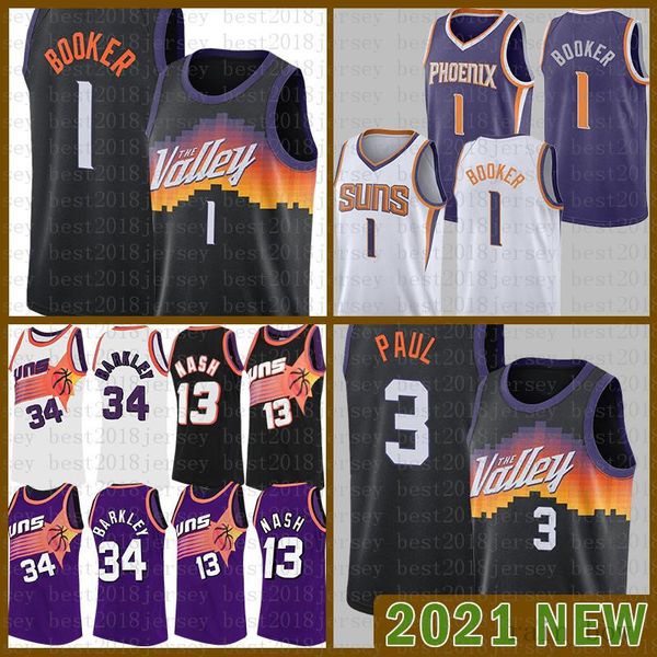 2021 new basketball jersey phoenix suns mens devin 1 booker chris steve 13 nash 3 paul charles 34 barkley green, Black;red
2021 new basketball jersey phoenix suns mens devin 1 booker chris steve 13 nash 3 paul charles 34 barkley green, Black;red