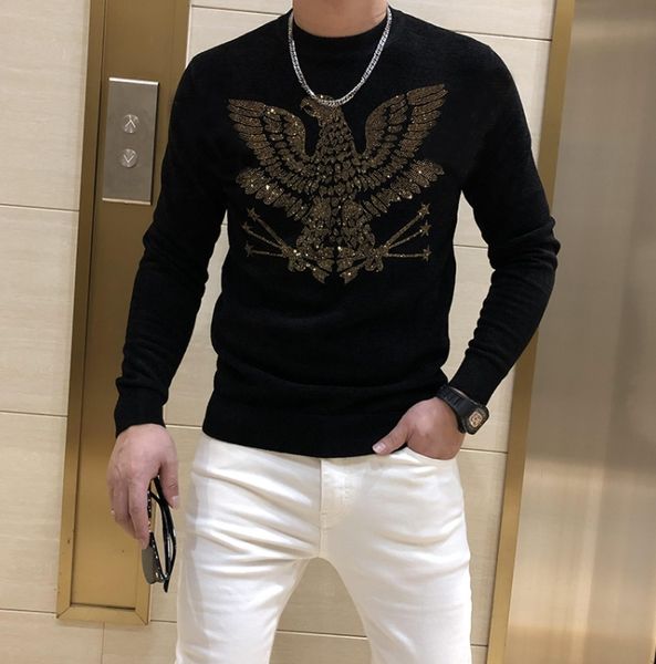 sweaters 2022 spring autumn winter men's design warm clothes hip hop apparel a01, White;black
sweaters 2022 spring autumn winter men's design warm clothes hip hop apparel a01, White;black