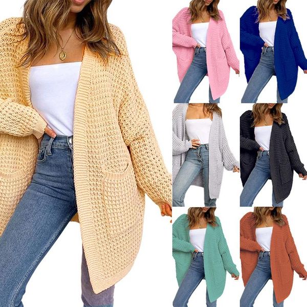 women's knits & tees autumn loose oversize sweater cardigan solid color long sleeve open buttonless wild knitted outerwear for daily we, White
women's knits & tees autumn loose oversize sweater cardigan solid color long sleeve open buttonless wild knitted outerwear for daily we, White