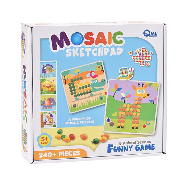 new 240 + pieces build & design creative mosaic sketchpad game toy kid puzzle gift 2020 sells
new 240 + pieces build & design creative mosaic sketchpad game toy kid puzzle gift 2020 sells