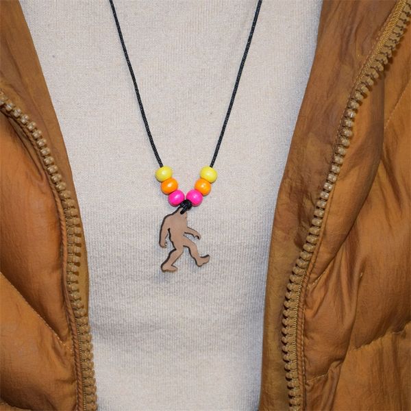 chains customizable wood bigfoot sasquatch necklace colored beads jewelry pendant gift souvenir, Silver
chains customizable wood bigfoot sasquatch necklace colored beads jewelry pendant gift souvenir, Silver