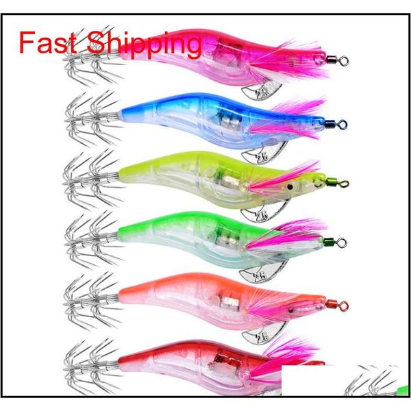led blinking light plastic shrimp squid artificial bait 10.5cm 12.5g prawn ocs lure fish qylpjz yhshop2010
led blinking light plastic shrimp squid artificial bait 10.5cm 12.5g prawn ocs lure fish qylpjz yhshop2010