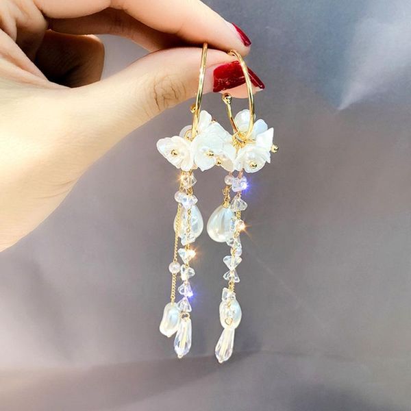 stud s925 silvery needle female french long style pearl earrings 2021 fashion super immortal thin face crystal tassel, Golden;silver
stud s925 silvery needle female french long style pearl earrings 2021 fashion super immortal thin face crystal tassel, Golden;silver