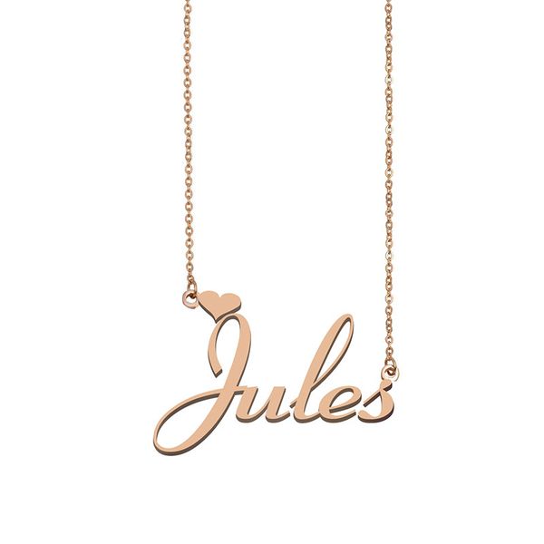 jules name necklaces pendant custom personalized for women girls children friends mothers gifts 18k gold plated stainless steel, Silver
jules name necklaces pendant custom personalized for women girls children friends mothers gifts 18k gold plated stainless steel, Silver