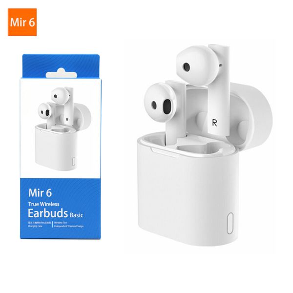 original mir 6 bluetooth earphone wireless earphones m6 true for xiaomi earbuds stereo control dual mic air pk airdots pro 2
original mir 6 bluetooth earphone wireless earphones m6 true for xiaomi earbuds stereo control dual mic air pk airdots pro 2
