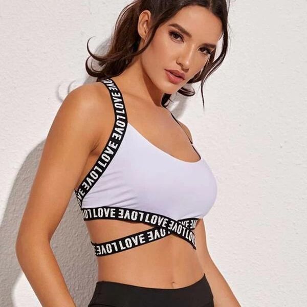 gym clothing women sport yoga bras hollow out love letter fitness crops workout sports wear running mujer breathable vest1, White;black
gym clothing women sport yoga bras hollow out love letter fitness crops workout sports wear running mujer breathable vest1, White;black