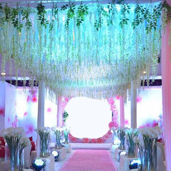 decorative flowers & wreaths hobbylane 12pcs/set artificial silk wisteria leaf for garden room wedding decoration1
decorative flowers & wreaths hobbylane 12pcs/set artificial silk wisteria leaf for garden room wedding decoration1