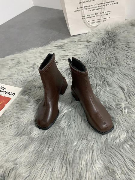 boots women new 2020 women's shoes autumn booties ladies back zip platform zipper winter footwear luxury designer rubber, Black
boots women new 2020 women's shoes autumn booties ladies back zip platform zipper winter footwear luxury designer rubber, Black