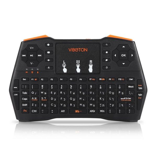 viboton 2.4g wireless i8 plus hebrew keyboard touchpad air mouse mini gaming keyboard for windows android tv computer
viboton 2.4g wireless i8 plus hebrew keyboard touchpad air mouse mini gaming keyboard for windows android tv computer