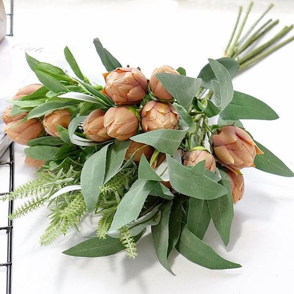 decorative flowers & wreaths korean rose artificial hand with grass leaves home decoration wedding supplies pography props bridal flores1
decorative flowers & wreaths korean rose artificial hand with grass leaves home decoration wedding supplies pography props bridal flores1