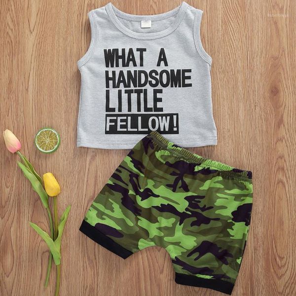 summer infant kids baby boys clothes sets 0-3y letter print sleeveless vest +camouflage shorts1, White
summer infant kids baby boys clothes sets 0-3y letter print sleeveless vest +camouflage shorts1, White