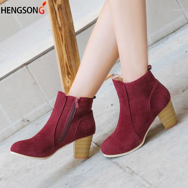 boots fashion autumn winter women ankle pointed toe zipper thick square heel woman worker black size 35-401
boots fashion autumn winter women ankle pointed toe zipper thick square heel woman worker black size 35-401