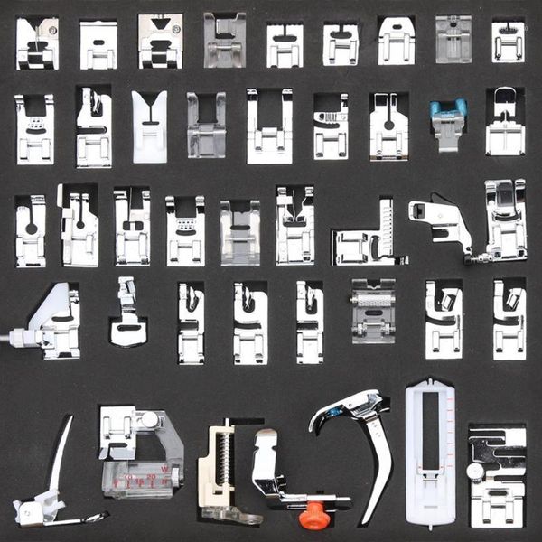32/42/62pcs multi-functional domestic sewing machine presser feet set sewing accessories machine feet presser foot1, Black
32/42/62pcs multi-functional domestic sewing machine presser feet set sewing accessories machine feet presser foot1, Black