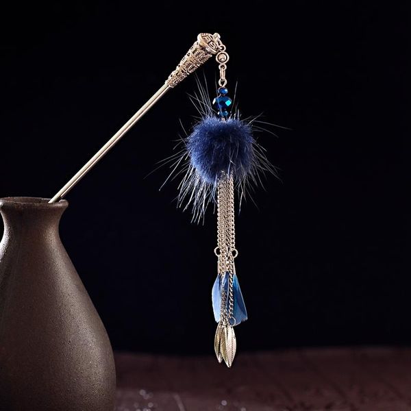 2020 women's vintage feather long sweet hair stick bohemia long chain tassel hair sticks summer ethnic pom pom hairpin, Golden;silver
2020 women's vintage feather long sweet hair stick bohemia long chain tassel hair sticks summer ethnic pom pom hairpin, Golden;silver