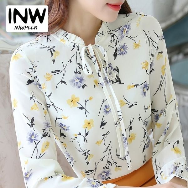 blusas femininas fashion floral and mujer autumn long sleeve femme shirts print chiffon women blouses y200828, White
blusas femininas fashion floral and mujer autumn long sleeve femme shirts print chiffon women blouses y200828, White