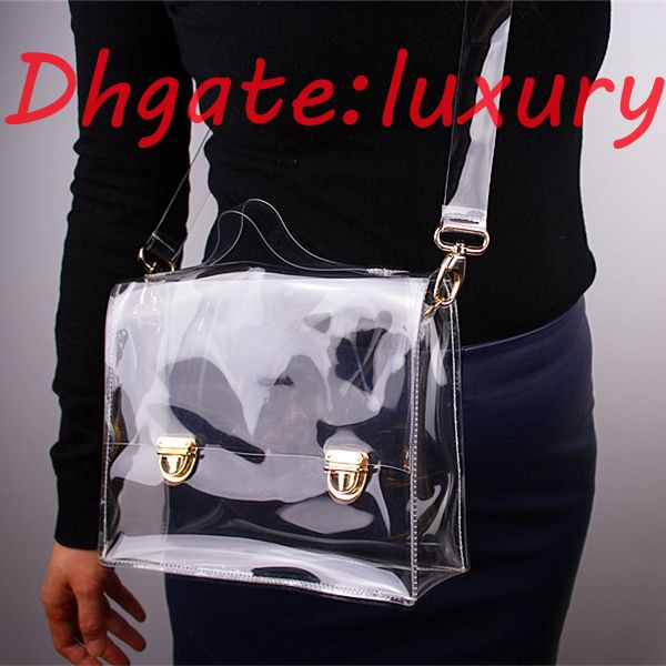new fashion pvc transparent bag clear handbag tote shoulder bag designer luxury crossbody women messenger cross bag outdoor phone clutch b
new fashion pvc transparent bag clear handbag tote shoulder bag designer luxury crossbody women messenger cross bag outdoor phone clutch b