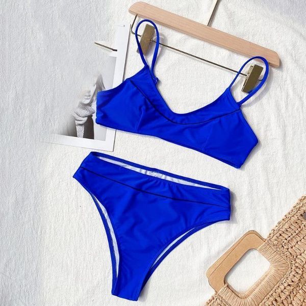 women's swimwear ladies swimsuit solid color bikini set split fashion beach q3b81, White;black
women's swimwear ladies swimsuit solid color bikini set split fashion beach q3b81, White;black