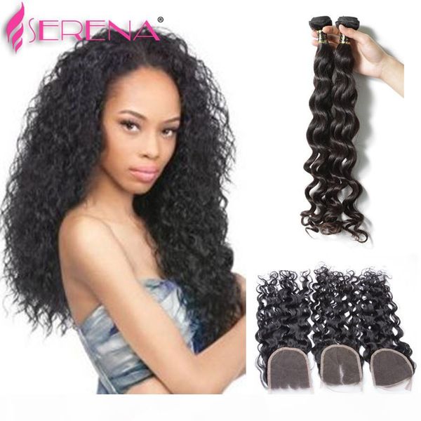 indian virgin hair water wave 3 bundles weave with closure 8a grade water wave virgin hair human hair with closure weave bundles, Black;brown
indian virgin hair water wave 3 bundles weave with closure 8a grade water wave virgin hair human hair with closure weave bundles, Black;brown