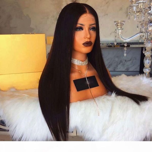 glueless silky straight 13*4 lace front human hair wigs pre plucked with baby hair 150 density lace front wig, Black;brown
glueless silky straight 13*4 lace front human hair wigs pre plucked with baby hair 150 density lace front wig, Black;brown