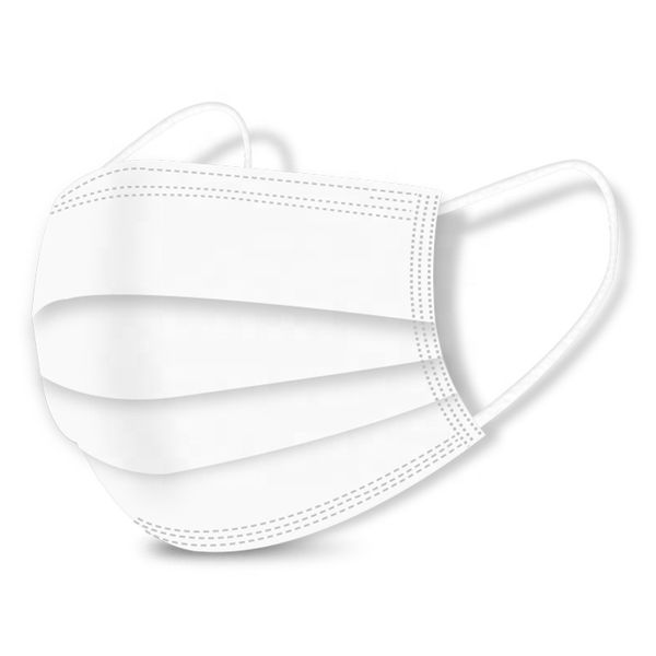 factory outlet 3 ply fashionable white mask wholesale designer face mask
