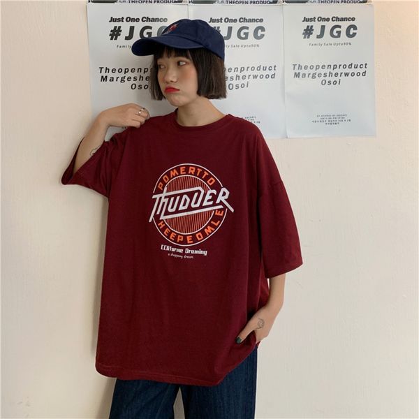 cotton letter printed short coat t-shirt sleeve t-shirt for women 2020 summer korean new loose large size student women's fashion oi, White
cotton letter printed short coat t-shirt sleeve t-shirt for women 2020 summer korean new loose large size student women's fashion oi, White