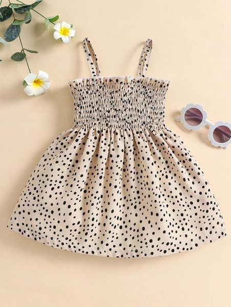 baby dalmatian print shirred cami dress she, Red;yellow
baby dalmatian print shirred cami dress she, Red;yellow
