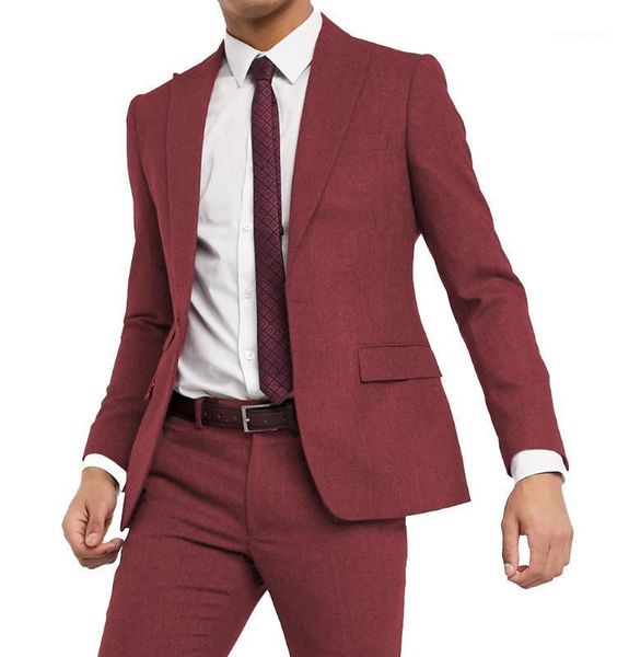 men's suits & blazers vintage burgundy men's 2-pcs suit herringbone tweed tuxedos groomsmen for wedding custom size (blazer+vest+p, White;black
men's suits & blazers vintage burgundy men's 2-pcs suit herringbone tweed tuxedos groomsmen for wedding custom size (blazer+vest+p, White;black