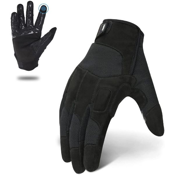 men tactical gloves touchscreen shooting motorcycle outdoor sports military gloves for hunting driving airsoft and light duty work, Black
men tactical gloves touchscreen shooting motorcycle outdoor sports military gloves for hunting driving airsoft and light duty work, Black