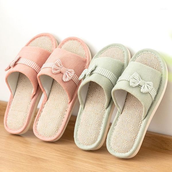 slippers bowknot women home spring autumn female flat shoes open toe indoor floor couple flax antiskid linen1, Black
slippers bowknot women home spring autumn female flat shoes open toe indoor floor couple flax antiskid linen1, Black