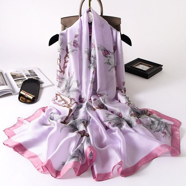 scarves spring and autumn korean magnolia silk scarf winter print warm imitation fashion foreign style shawl, Blue;gray
scarves spring and autumn korean magnolia silk scarf winter print warm imitation fashion foreign style shawl, Blue;gray