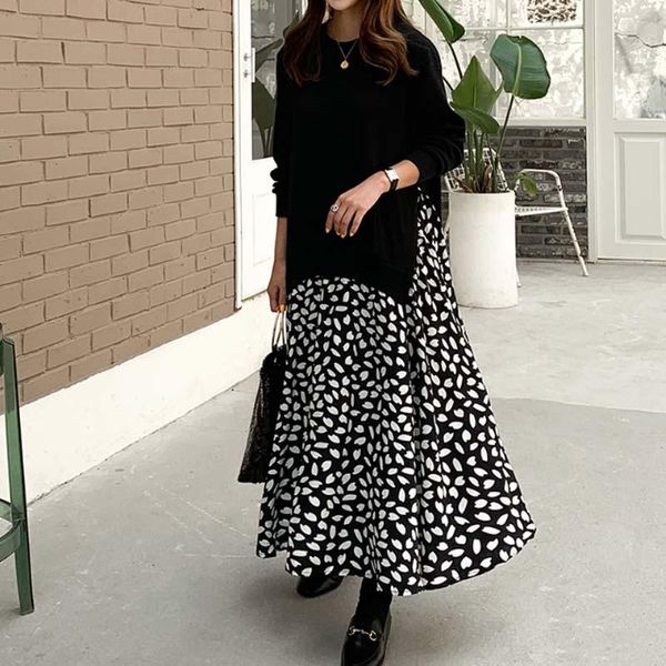 casual dresses 2021 autumn women dress plus size 5xl ladies vestidos long sleeve t-shirt patchwork cotton print robe fake two piece, Black;gray
casual dresses 2021 autumn women dress plus size 5xl ladies vestidos long sleeve t-shirt patchwork cotton print robe fake two piece, Black;gray
