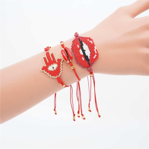 joye pulseras bracelets tassel 2020 new evil eye bracelet for women perles miyuki bracelets lips jewelry hand made gifts, Golden;silver
joye pulseras bracelets tassel 2020 new evil eye bracelet for women perles miyuki bracelets lips jewelry hand made gifts, Golden;silver