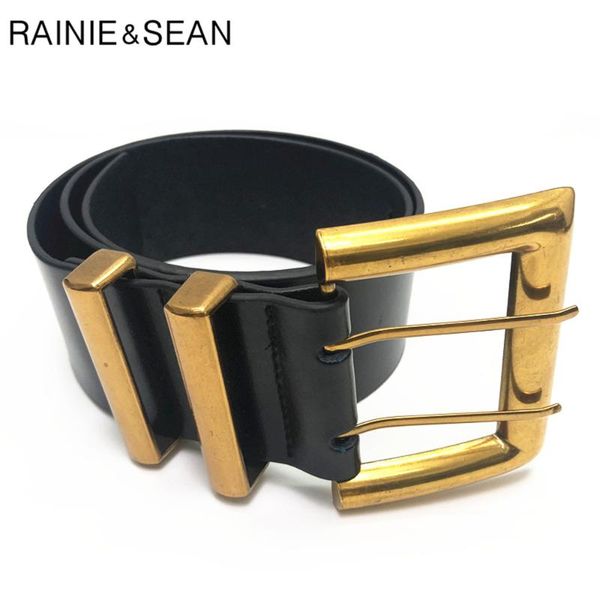 rainie sean wide belts for dresses real leather women belt vintage pin buckle waist belts women wide black ladies accessories, Black;brown
rainie sean wide belts for dresses real leather women belt vintage pin buckle waist belts women wide black ladies accessories, Black;brown