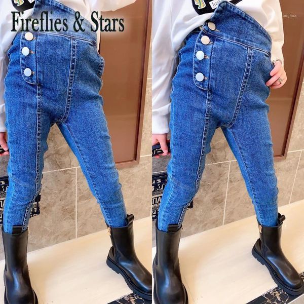 jeans spring autumn girls baby denim pants kids trousers children bottoms streetwear side single breasted skinny 4 to 14 yrs1, Blue
jeans spring autumn girls baby denim pants kids trousers children bottoms streetwear side single breasted skinny 4 to 14 yrs1, Blue