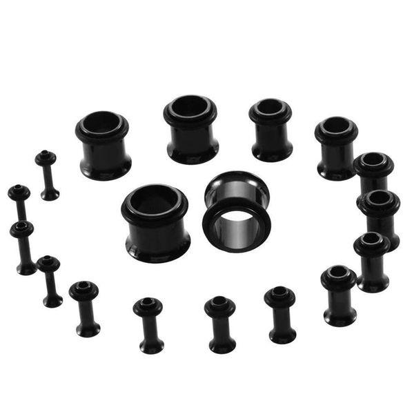 2018 new 18pcs lot 1.6mm-10mm stainless steel ear plugs tunnels trumpet peels ear expansion piercing jllyyw yummy_shop, Silver
2018 new 18pcs lot 1.6mm-10mm stainless steel ear plugs tunnels trumpet peels ear expansion piercing jllyyw yummy_shop, Silver